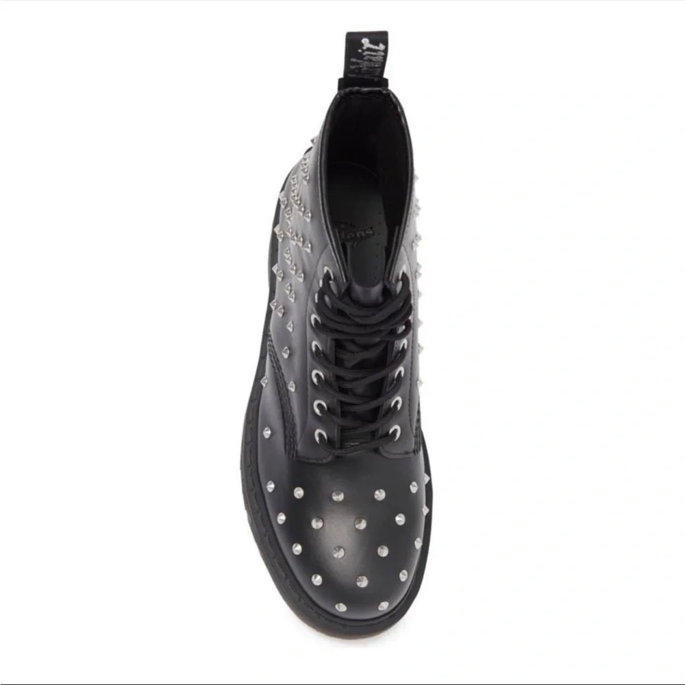 Dr. Martens Studded Combat Boots Size 5 - NEW IN BOX - Picture 5 of 8